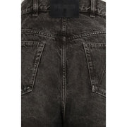 The Attico Black Cotton Jeans Denim