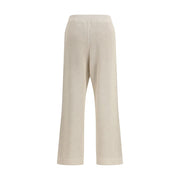 Brunello Cucinelli Beige Cotton Casual Pants