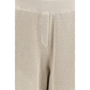 Brunello Cucinelli Beige Cotton Casual Pants