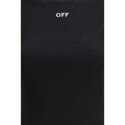 Off-White Black Cotton Sportswear