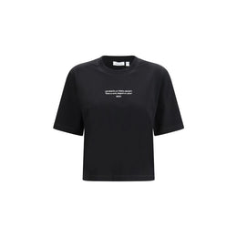 Off-White Black Cotton T-Shirt