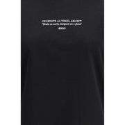Off-White Black Cotton T-Shirt