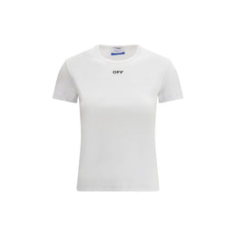 Off-White White Cotton T-Shirt