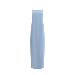 Di Stavnitser Light Blue Silk Long Dress