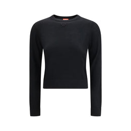 Diesel Black Wool Sweatshirt