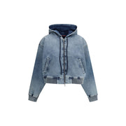 Diesel Blue Cotton Denim Jacket