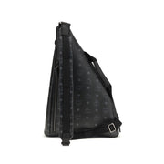 MCM Black Fabric Shoulder Bag