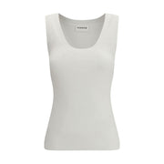 P.A.R.O.S.H. Cream Cotton Top