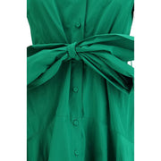 P.A.R.O.S.H. Bicolor Polyester Casual Dress