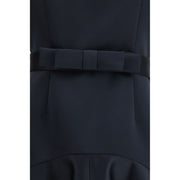 P.A.R.O.S.H. Blue Polyester Casual Dress