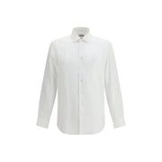 Etro White Linen Dress Shirt