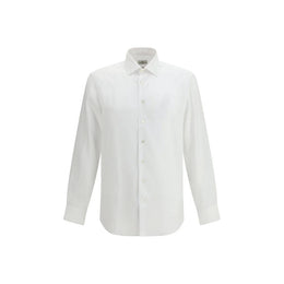 Etro White Linen Dress Shirt