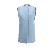 Di Stavnitser Light Blue Polyester Casual Dress
