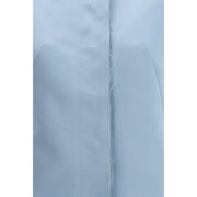 Di Stavnitser Light Blue Polyester Casual Dress