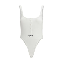 Versace White Cotton Top