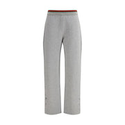 Gucci Gray Cotton Casual Pants