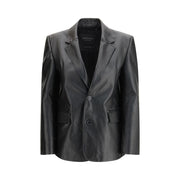 Balenciaga Black Leather Jacket