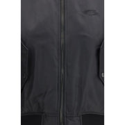 Balenciaga Black Polyamide Bomber