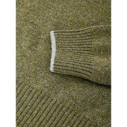 Gran Sasso Green Wool Turtleneck