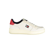 Tommy Hilfiger Bianco Polyurethane Men Sneaker