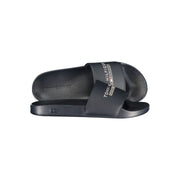 Tommy Hilfiger Blue Polyurethane Men Slipper