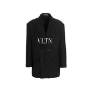 Valentino Black Silk Blazer