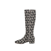 Valentino Garavani Beige Fabric Boots