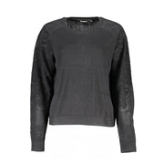 Desigual Black Cotton Women Sweater