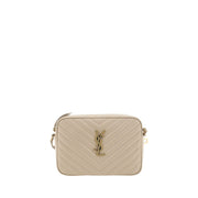 Saint Laurent Beige Calf Leather Bos Taurus Shoulder Bag
