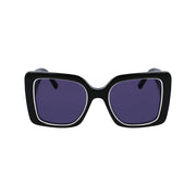 Karl Lagerfeld Black Acetate Sunglasses