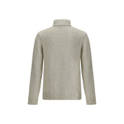Aragona Cashmere Gray Alpaca Vicugna Pacos Turtleneck