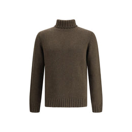 Aragona Cashmere Bicolor Alpaca Vicugna Pacos Turtleneck
