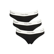 Calvin Klein Black Cotton Women Underwear