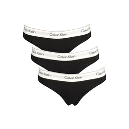 Calvin Klein Black Cotton Women Underwear