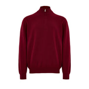 Gran Sasso Red Wool Turtleneck