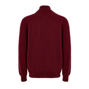 Gran Sasso Red Wool Turtleneck