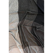 Borbonese Multicolor Modal Women Scarf with Micro Fringe from Italy