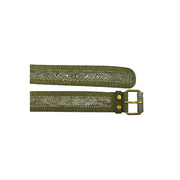 Borbonese Green Genuine Leather Women Belt