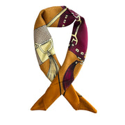 Borbonese Arancione Silk Women Scarf