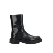 Salvatore Ferragamo Black Calfskin Ankle Boots