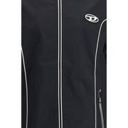 Diesel Black Polyamide Shell Jacket