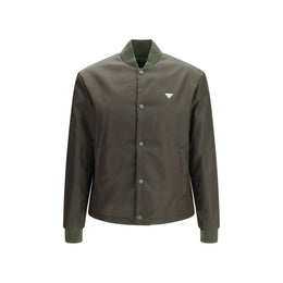 Prada Bicolor Nylon Bomber