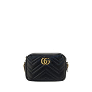 Gucci Black Leather Shoulder Bag