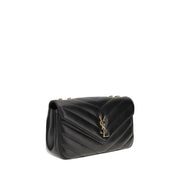 Saint Laurent Black Calf Leather Bos Taurus Shoulder Bag