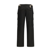 Burberry Black Cotton Cargo Pants