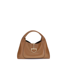 Gucci Brown Calf Leather Bos Taurus Handbag