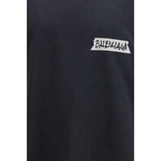 Balenciaga Black Cotton Sweatshirt