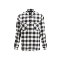 Amiri Black Cotton Pattern Shirt