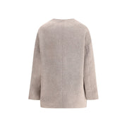 Loulou De Saison Gray Wool Coat