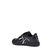 Valentino Garavani Black Rubber Low Top Sneakers